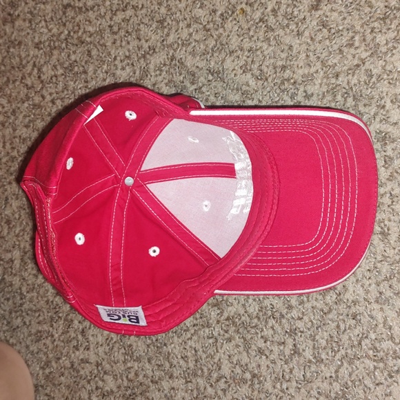 Snap Fitness 24-7 Thick Embroidered Baseball Snap-on Red White Hat Autographed - Picture 7 of 9